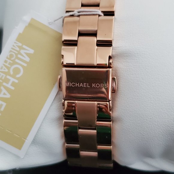 Michael Kors Norie Rose Gold-Tone Watch MK3561